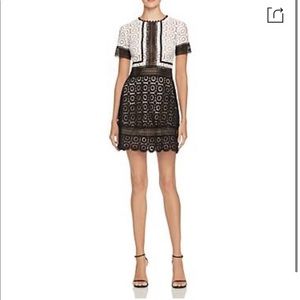 NEW Aqua black & white -size Medium